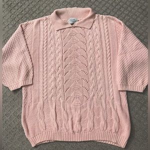 Peter Pan Collar 3/4 Sweater